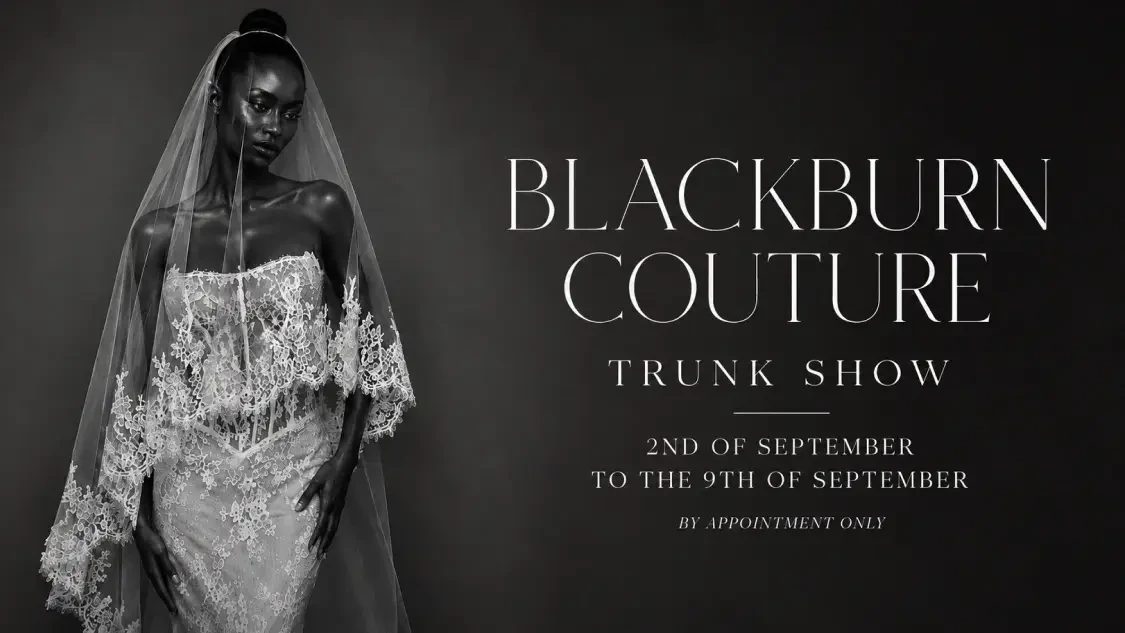 Blackburn Couture Trunk Show Banner for Mobile
